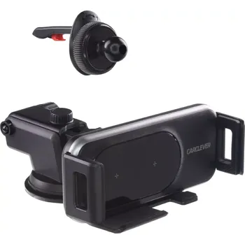 Držák s Qi dobíjením, motoricky ovládaný s dvojitou cívkou, horizontální/vertikální pozice