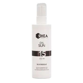 Samoopalovací přípravek Rhea OilSun SPF15 - Protective Body Oil Spray 200ml