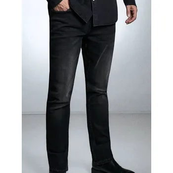 Pánské džíny Sinsay - Džíny regular fit - černá - 456FB-99J - 456FB-99J-384