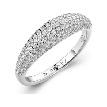 Prsten Stříbrný prsten Brosway Fancy Infinite White FIW130 + dárek zdarma