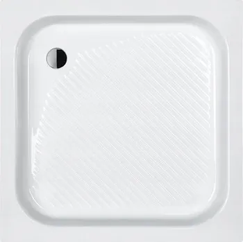 Sprchová vanička Akrylátová sprchová vanička čtvercová 90x90x15 cm SANPLAST Classic B/CL 90x90x15+STB