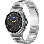 Spigen Modern Fit 316L řemínek Samsung Galaxy Watch8 (40/44/46mm) stříbrná