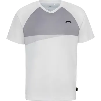 Pánské tričko Tričko Slazenger WHITE 1029974 XS