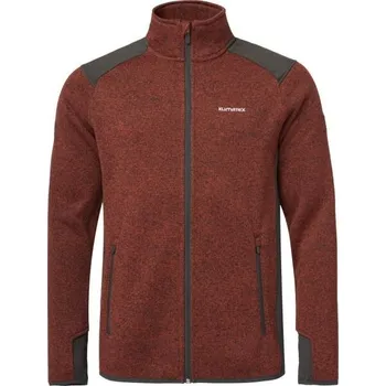 Pánská móda Pánský kombinovaný svetr KLIMATEX Nevis hnědá Velikost: S