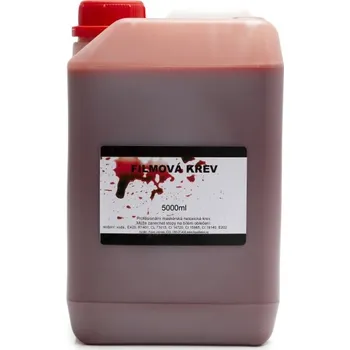 Karnevalový doplněk Profesionální filmařská umělá krev 5000 ml PJkre5lx