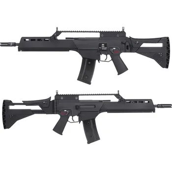 Airsoftová zbraň WE Airsoftová zbraň G39K IDZ GBB - blowback, černá