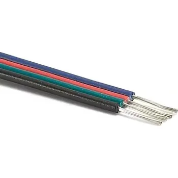 LED páska Propojovací kabel pro LED pásky 4pin, 22 AWG, 3 m
