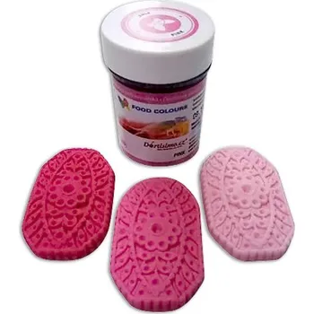 Potravinářské barvivo Gelová barva Food Colours Pink