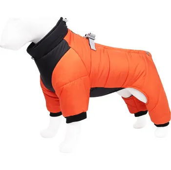 Obleček pro psa Skafandr Barva: Oranžová, Délka zad (cm): 27 cm