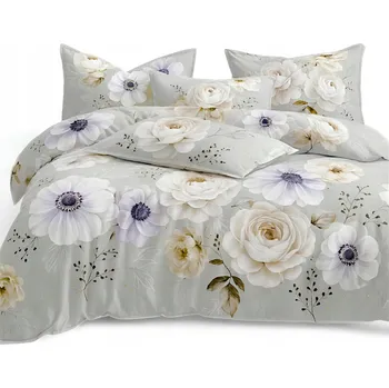 Povlečení Povlečení 160x200 + 2 Povlaky 70x80 Bavlněné Sada Povlečení Moderní Hladké