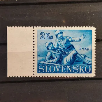 Sběratelství Známka Slovenský štát, Pof.61*, 2+1&nbsp;Ks