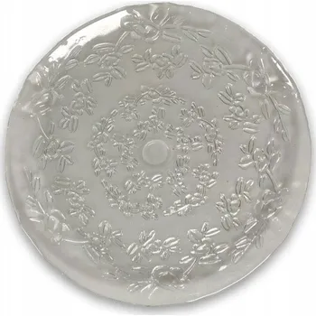 Talíř Dezertní talíř skleněný 20 cm.