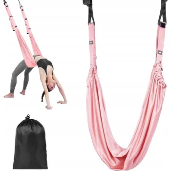 Šála AKROBATICKÁ ŠÁLA NA JÓGU, PROTAHOVÁNÍ SVALŮ, LÁTKOVÁ ŠÁRKA, STRETCHING