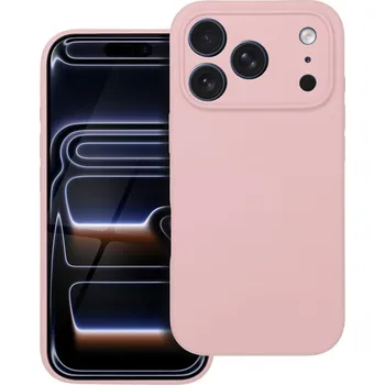 Náhradní kryt pro mobilní telefon Kryt pouzdra Silicone 2mm iPhone 17 Pro s MagSafe Sand Pink