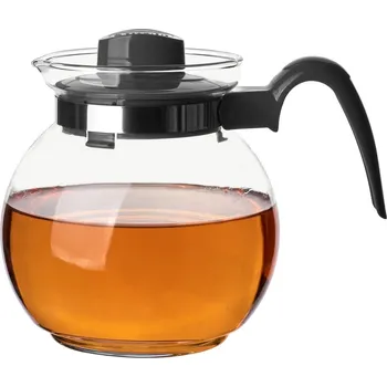 Konvice na čaj Skleněná žáruvzdorná konvice na čaj Termisil Maja 1,5 l kulatá