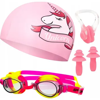 Plavecké brýle Plavecké brýle pro děti Spokey JELLYFISH + NQC UNICORN + NQAW30