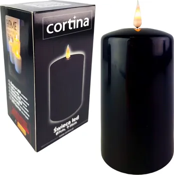 Svíčka LED vklad do hřbitovní svíčky Cortina 16 cm