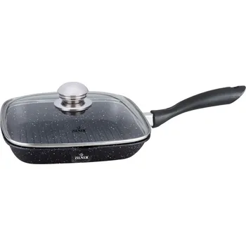 Pánev Grilovací pánev Zilner 7067, 24 cm, granitová