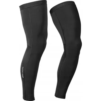 Cyklistické oblečení Návleky na kolena a nohy GripGrab PACR pro jaro a podzim, černé, velikost S