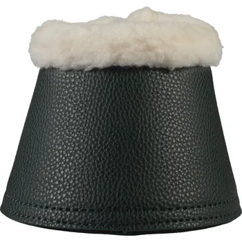 Koňské kamaše Zvony HKM Comfort Premium Fur II, černá, S