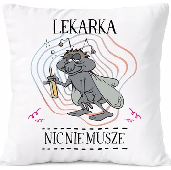 Polštář Polštář pro horníka jako Dárek s potiskem fotografie, bílý PoliDraw