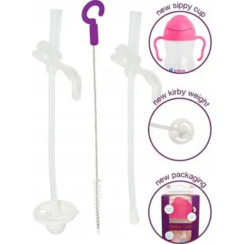 Obraz Plastová brčka B.Box 2 ks