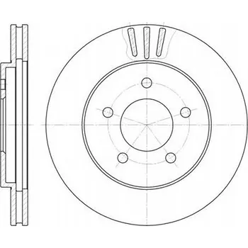 Brzdový kotouč Brzdový kotouč Remsa 6564.10