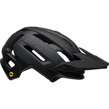Cyklistická přilba Cyklistická MTB helma Bell Super Air Mips Spherical Matte Gloss Black - S (52-56 cm)
