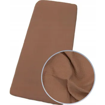 Prostěradlo PROSTĚRADLO 50x83 DO PŘISTÝLKY POSTÝLKY MUŠELÍNOVÉ PREMIUM S GUMOU Kerstin