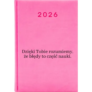 Kalendář Knižkový kalendář 2026 A5 FunnyCase růžový