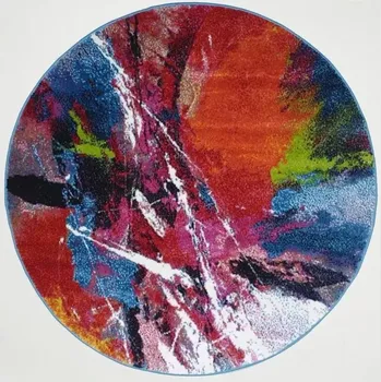 Koberec Spoltex Fantasy 559 kruh 120cm vícebarevný