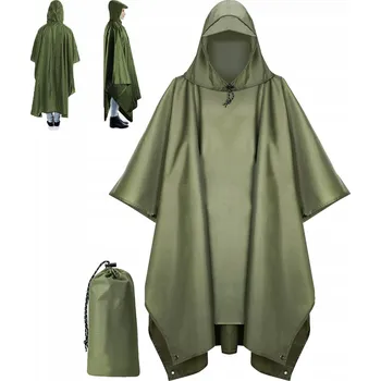 Pláštěnka Voděodolné pončo do deště pro dospělé 3 v 1