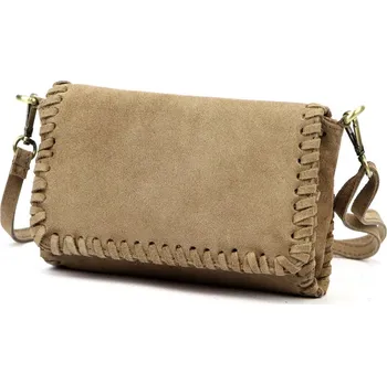 Kožená kabelka Luka béžová KZ2258674