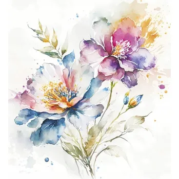 Papírový ubrousek PAPÍROVÉ UBROUSKY PASTELOVÉ KVĚTY 20 KUSŮ - 5932