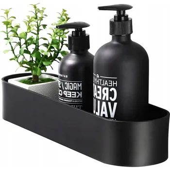 ZÁVĚSNÁ KOUPELNOVÁ POLICE DO SPRCHY LOFT Matná