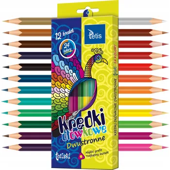 Pastelka Pastelky Tetis 10 ks