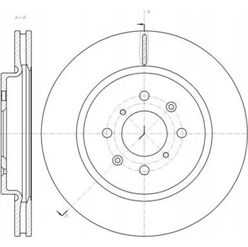 Brzdový kotouč Brzdový kotouč REMSA