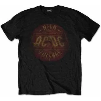 Pánské tričko Merch AC/DC: Tričko High Voltage Vintage XL 2022