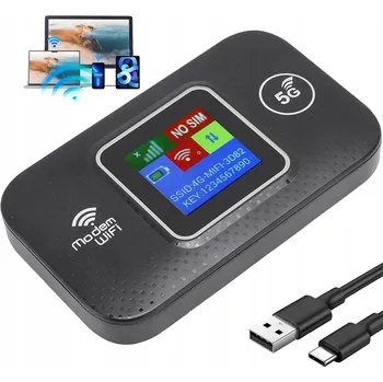 PŘENOSNÝ MODEM ROUTER WIFI 4G LTE SIM KARTA 150MBPS