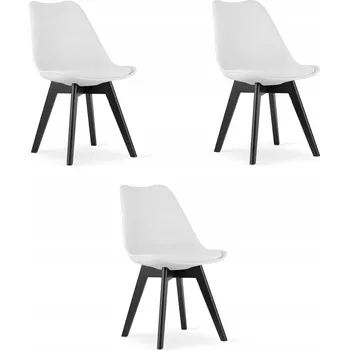 Jídelní židle Židle z ekokůže 3 ks