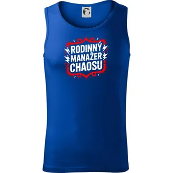 Rodinný manažer chaosu - Tílko pánské Core - XL ( Královská modrá )