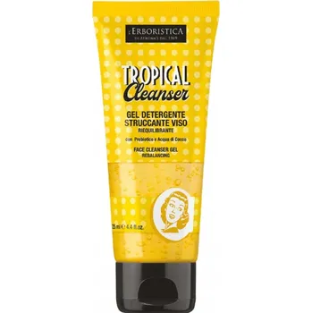 Přípravek na čištění pleti a oči L'Erboristica Tropical Cleanser Čisticí Gel na obličej, 125 ml