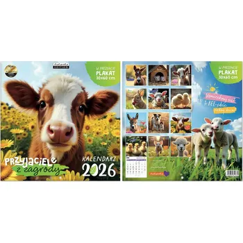 Obraz Kalendář Classic Q PŘÁTELÉ Z FARMY
