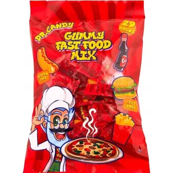 Bonbon Želé Bonbony Dr.Candy Gummy Fast Food Želé Bonbony Dr. Candy 201 g