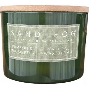 Svíčka Sójová vonná svíčka eukalyptus Sand + Fog