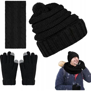 Rukavice ZIMNÍ RUKAVICE TEPLÉ MĚKKÉ PRO LYŽOVÁNÍ A BRUSLENÍ