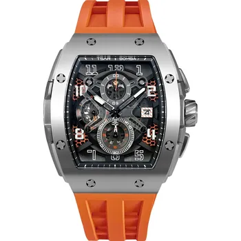 Hodinky Tsar Bomba TB8211Q-02 Elementar Chronograph 52mm 5ATM