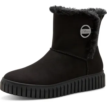 Dámská zimní obuv s.OLIVER 5-26418-41 007 ČERNÁ 37