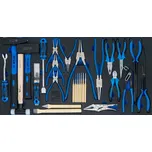 Vložka do zásuvky XL: Sada kladiv, kleští a sekáčů 28 ks BGS