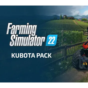 Počítačová hra Farming Simulator 22 - Kubota Pack DLC